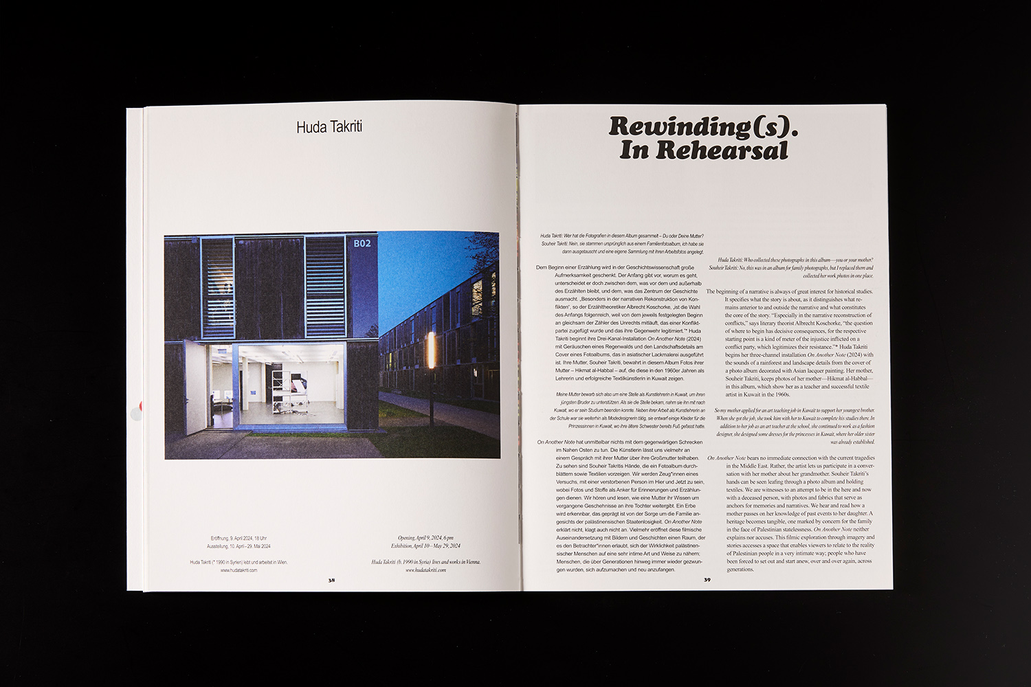 Host — Jahrespublikation 2024 | Foto: Johannes Puch