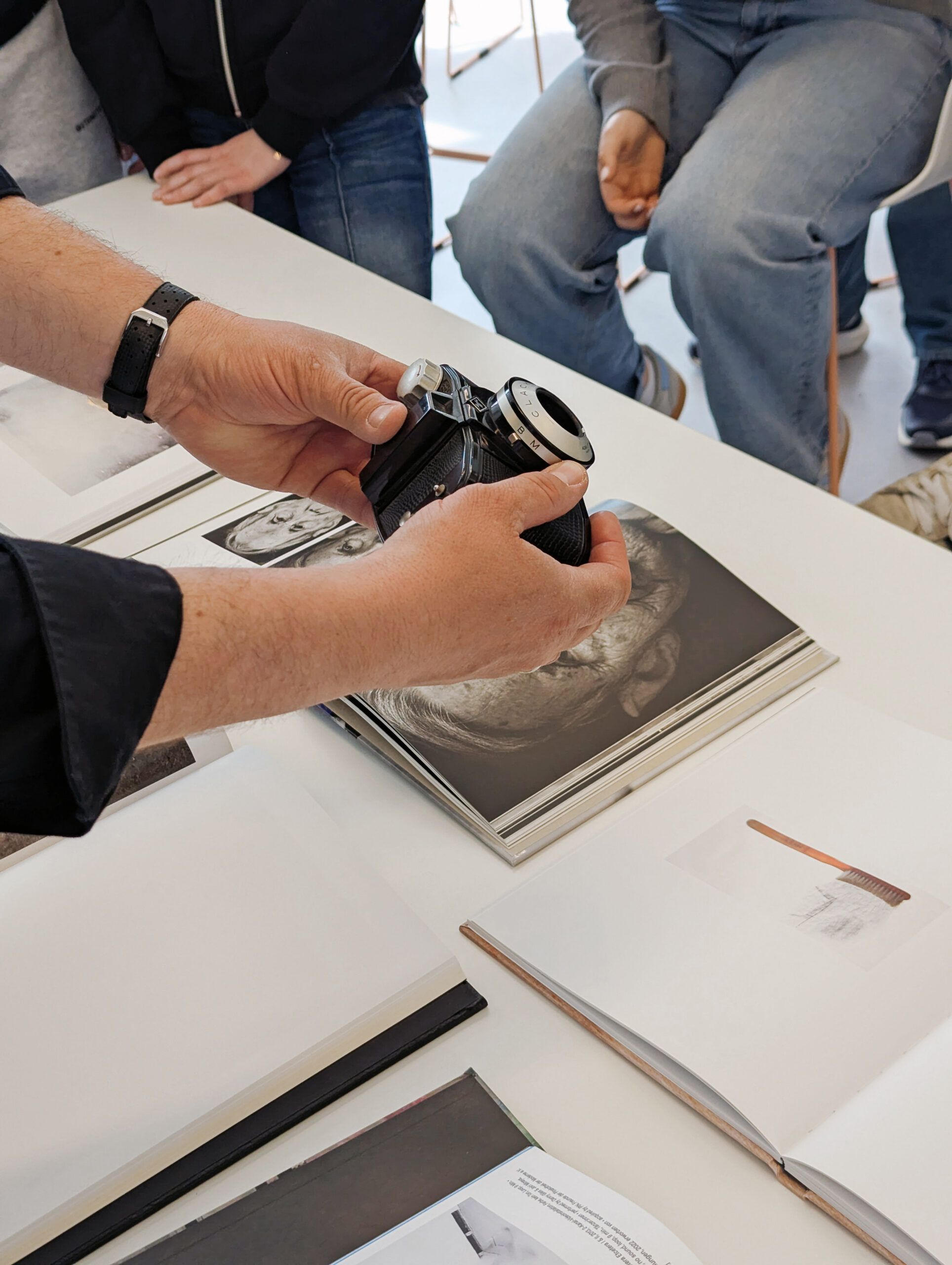 Workshop mit Johannes Puch | Foto: Kunstraum Lakeside